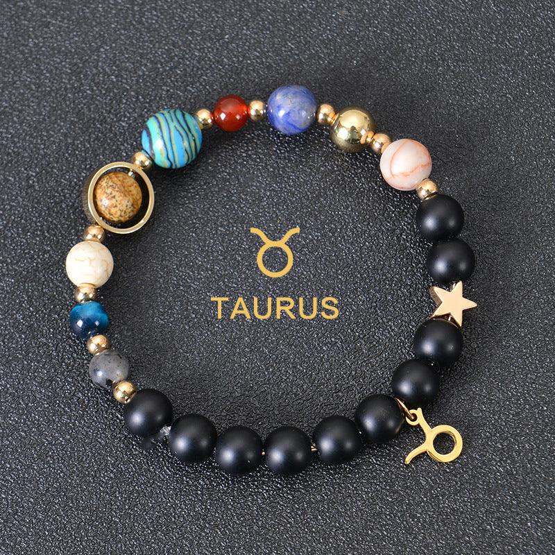Astrological Healing Bracelet of Eight Planets and Twelve Zodiac Signs with Power-Enhancing Energy - Oriental Culture Shop