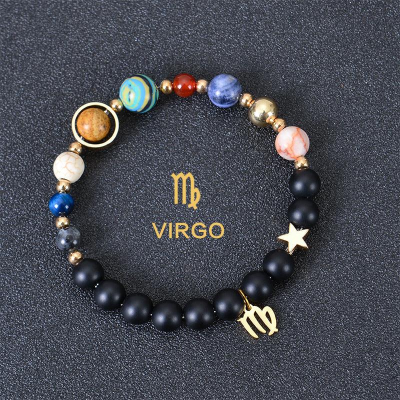 Astrological Healing Bracelet of Eight Planets and Twelve Zodiac Signs with Power-Enhancing Energy - Oriental Culture Shop