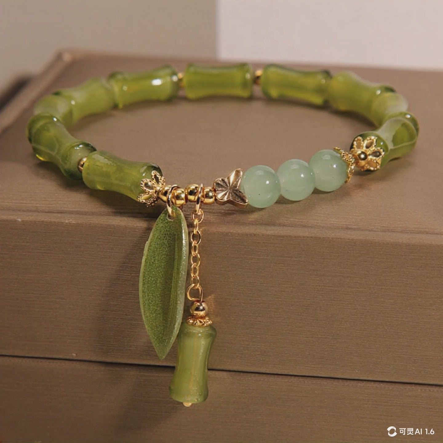 The Swaying Bamboo | A Jade Bracelet with Five - Element Power, a Lucky Charm for Fire - Element People