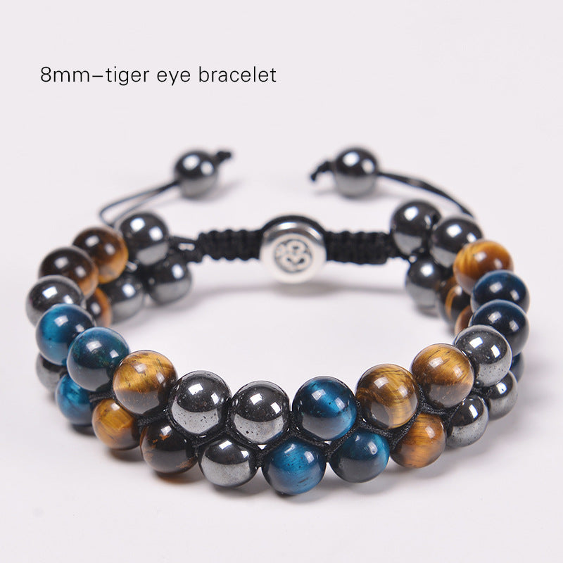 Hot selling natural tiger eye bracelet - natural healing, enhance sports cells, increase physical fitness. Oriental Culture Shop